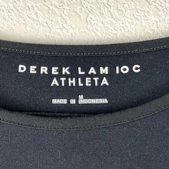 Derek Lam X Athleta Dress Womens Medium Asymmetrical Stretchy Modal - Picture 6 of 11